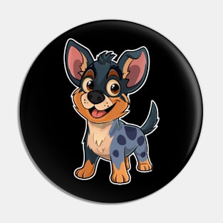 Bluey Wiggly Wags Pin