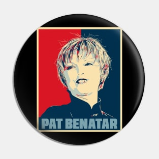 Pat Benatar Hope Poster Art Pin