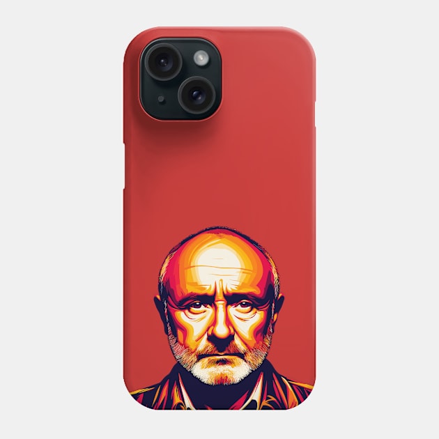 Phil Collins 4 Phone Case by dolanjaran