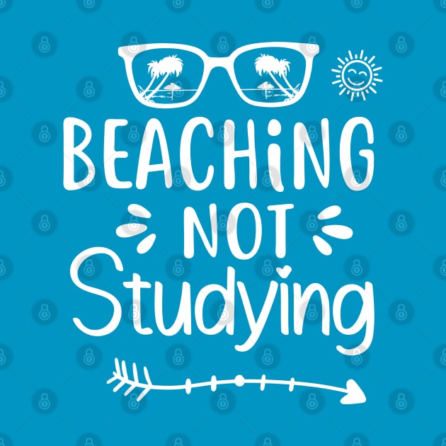 Beaching Not Studying - Not Teaching by kim.id