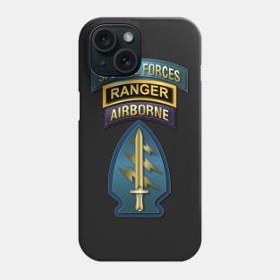 SOF - Special Forces - Ranger -SSI  V1 Phone Case