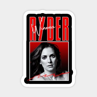 Winona ryder///original retro Magnet