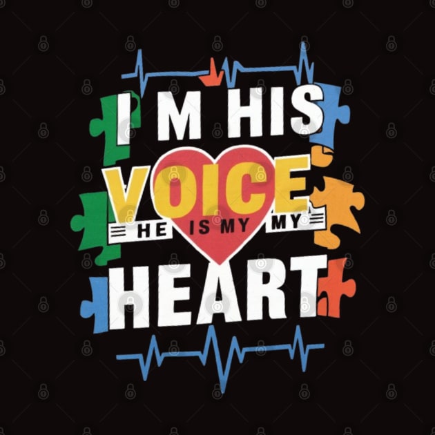 Autism,  I'm his voice he is my heart by Medkas 