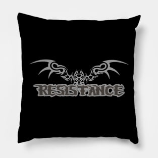 Resistance - Tribal Design Pillow