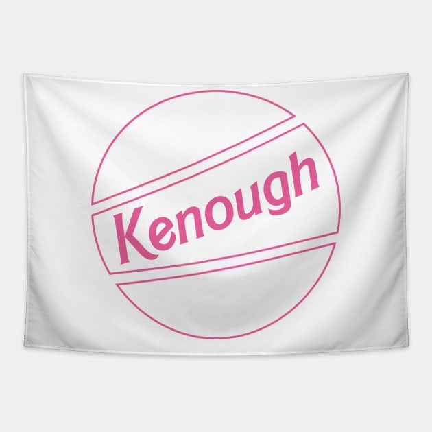 Kenough Barbie movie Tapestry by Naturicker