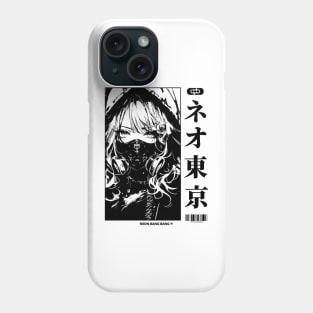 Vaporwave Cyberpunk Japanese Manga Girl Phone Case