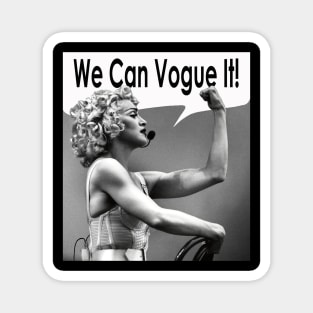 Madonna - We Can Vogue It! Magnet