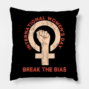 International Womens Day 2024 Break The Bias 8 March Pillow