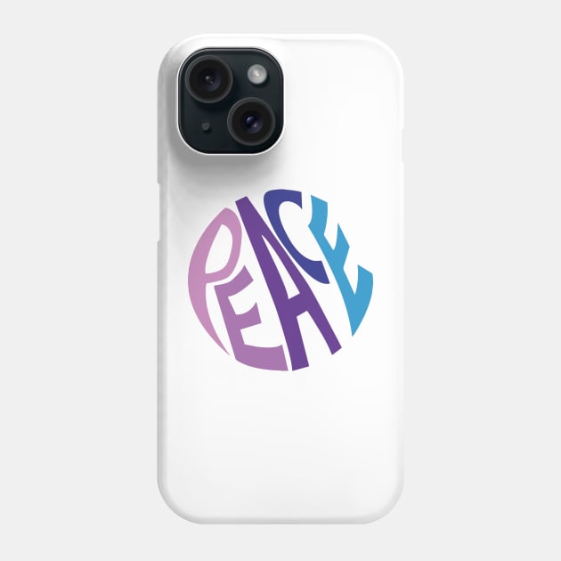 Color peace Phone Case by by fend