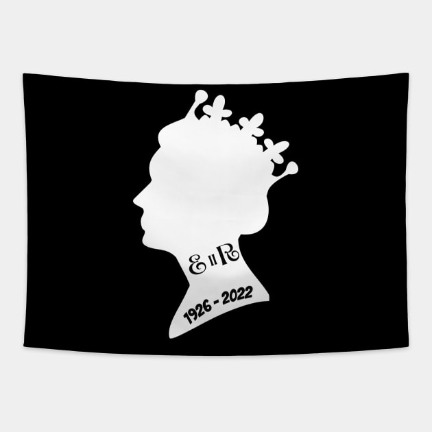 Queen Elizabeth II England Meme British Crown Britain Tapestry by BellaPixel