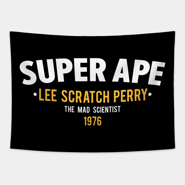 Super Ape: Lee Scratch Perry's Dub Odyssey Tapestry by Boogosh