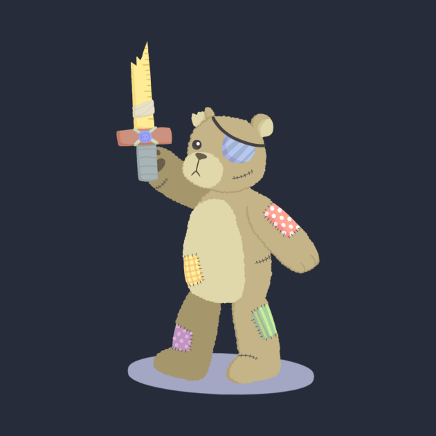 Teddy Warrior by KammyBale