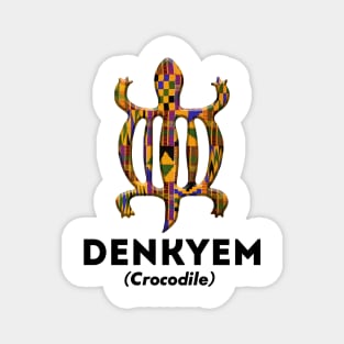 DENKYEM (Crocodile) Magnet