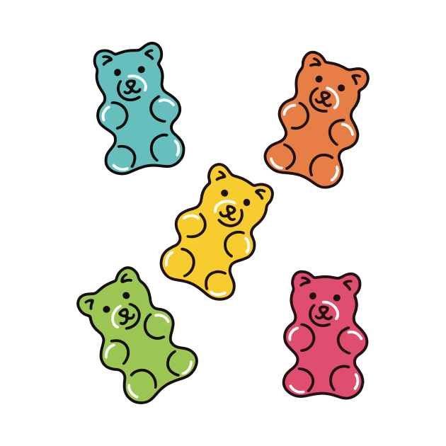 Gummy Bears by murialbezanson