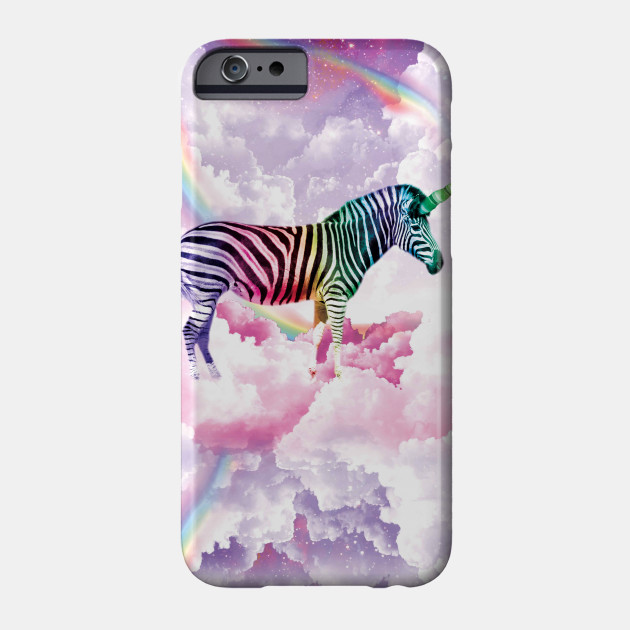 Rainbow Zebra Unicorn Zebra Phone Case Teepublic