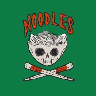 noodles skull T-Shirt