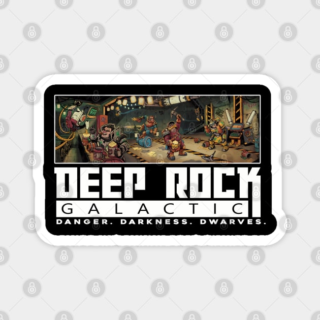 Deep Rock Galactic Magnet by 1001 Artwork