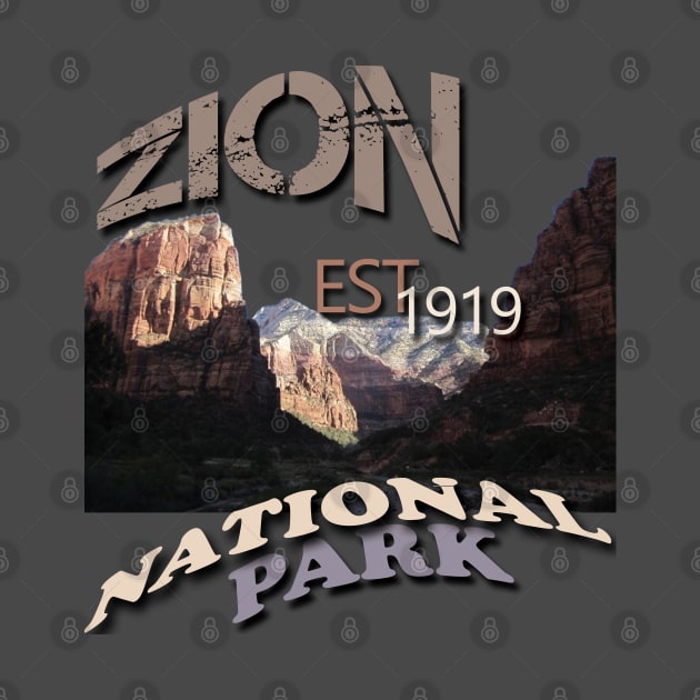 Zion National Park, Utah by TeeText