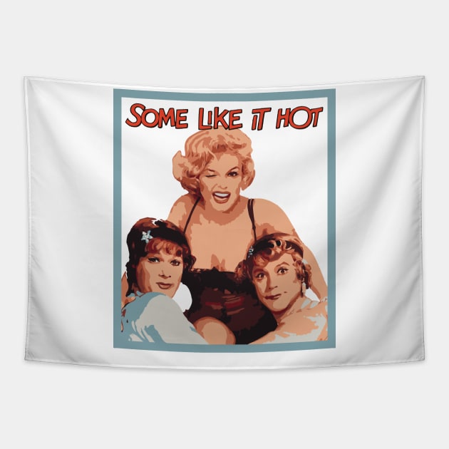 Some Like it Hot Tapestry by mariansar