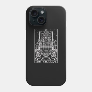 The Chariot Tarot Card - Mummy Phone Case