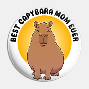 Best Capybara Mom Ever Pin