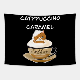 Catppuccino caramel Tapestry