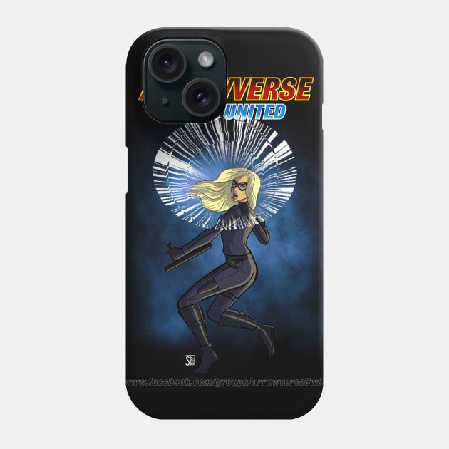 Black Canary Phone Case by AQUAFAN77