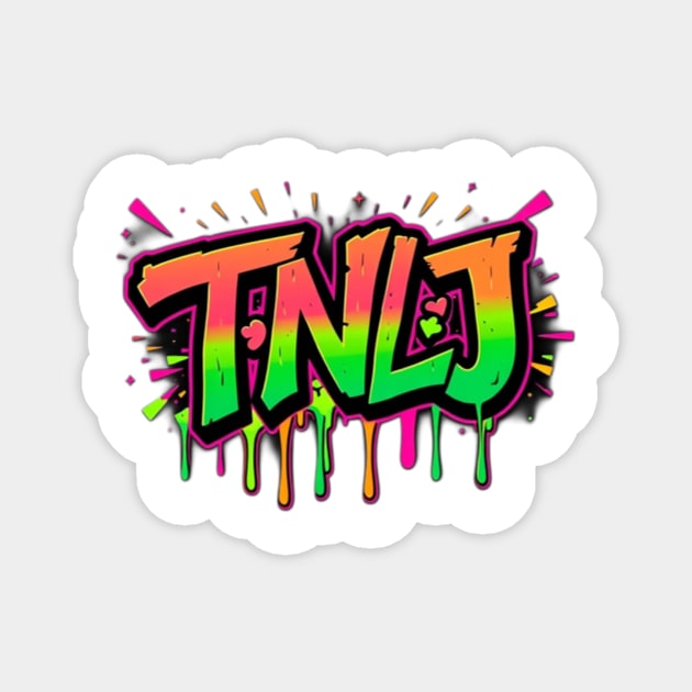 TNLJ logo Magnet by Lou Johnson
