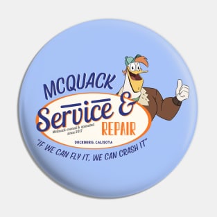 McQuack Service and Repair Pin