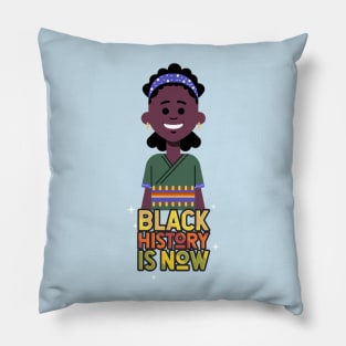 Black history month t-shirt Pillow