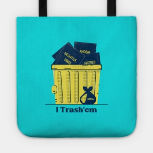 Mental Health Awareness-I trash'em Tote