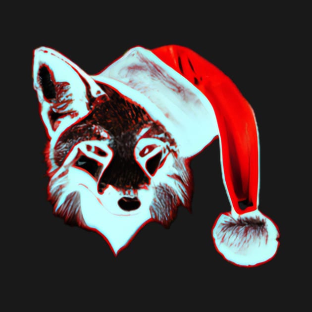 Glowing Christmas Fox by Shadowbyte91