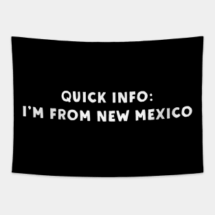 New Mexico Cool & Funny Tapestry