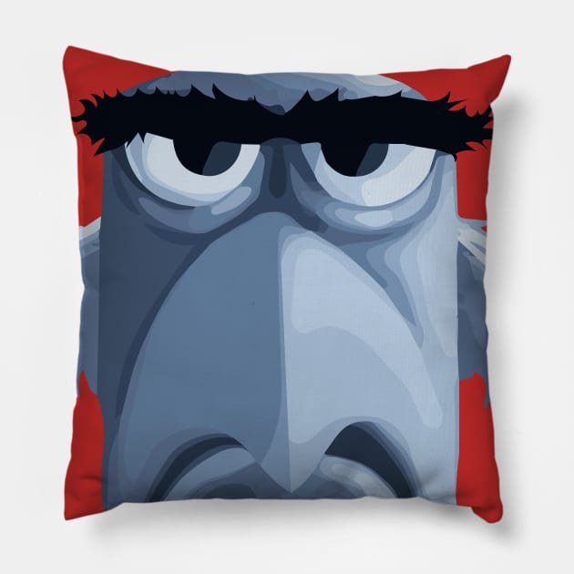 Sam Eagle: Patriot Pillow by Tomorrowland Arcade