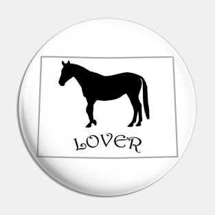 Colorado Horse Lover Gifts Pin