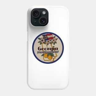 Georgia Vintage Decal Phone Case