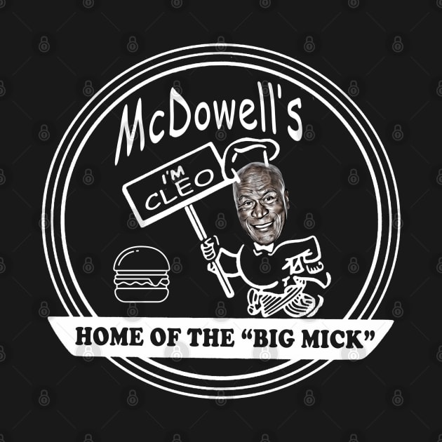 McDowell's - Home of the Big Mick - Old McDonald's style logo by RetroZest