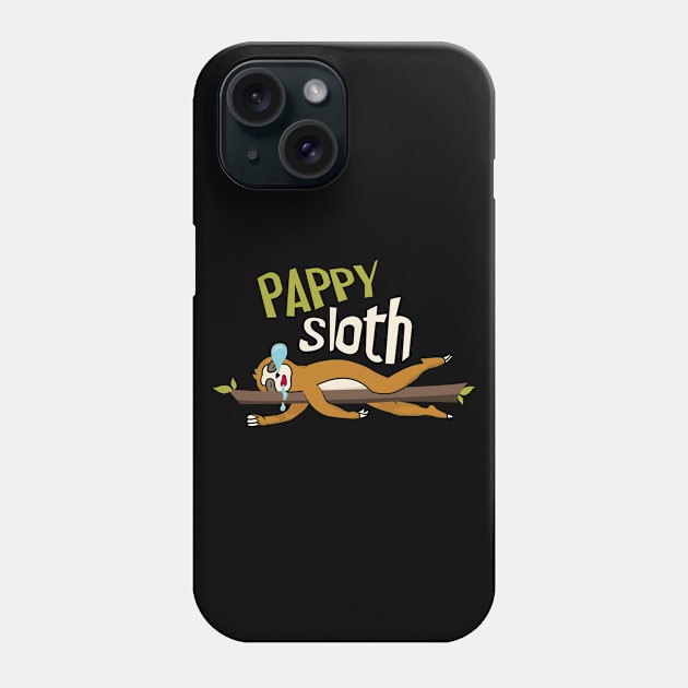 Pappy Sloth Phone Case by Tesszero