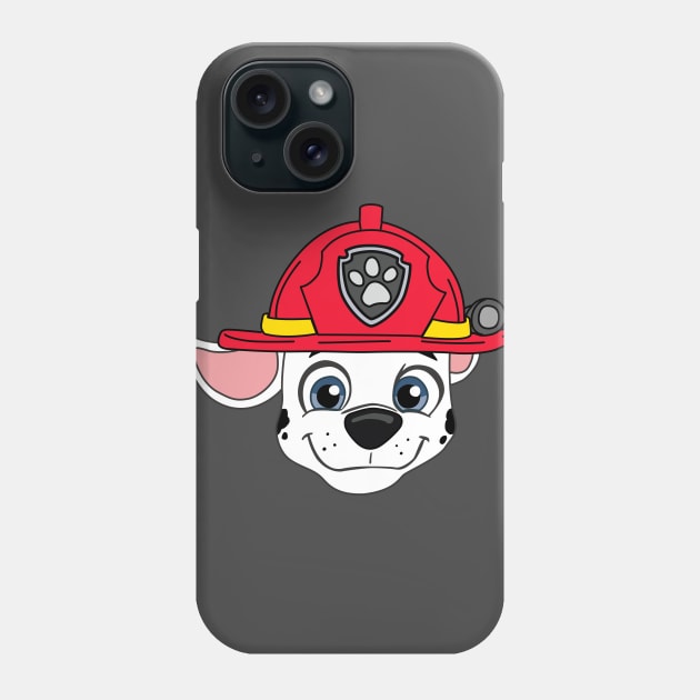 Paw Marshall Phone Case by JamesCMarshall