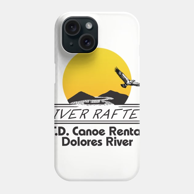 J.D. Canoe Rental Phone Case by MindsparkCreative