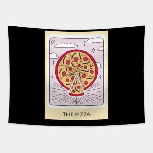 The Pizza Tarot Card Tapestry