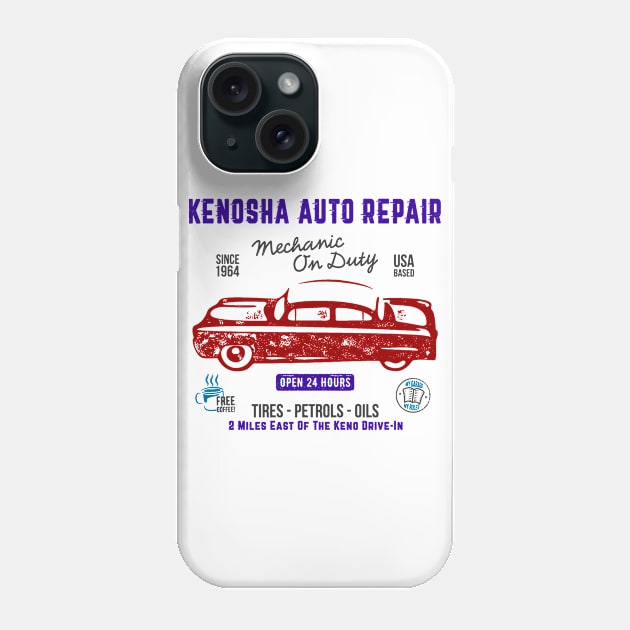 Kenosha Auto Repair Phone Case by Vandalay Industries