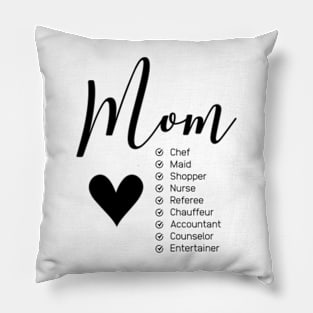 Mom Definitions - Mother's Day Funny Gift Pillow