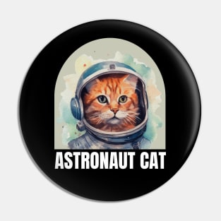 Astronaut Cat Pin