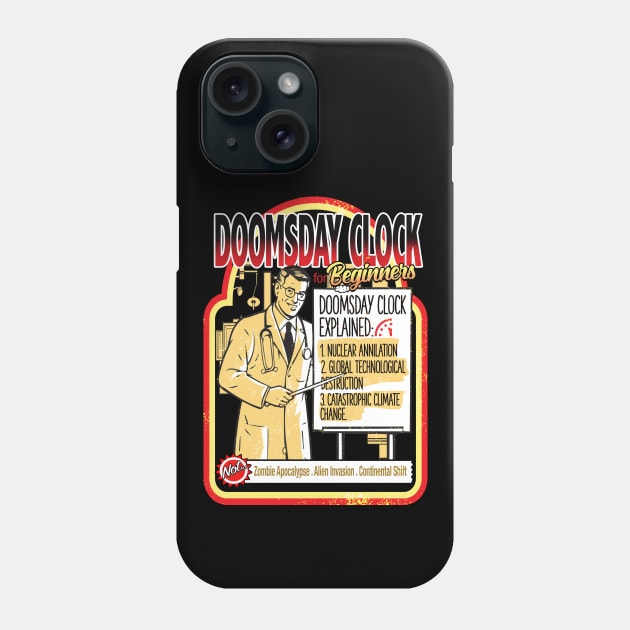 Doomsday Clock Phone Case by PalmGallery