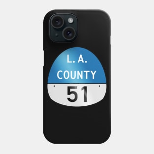 L.A. County 51 Phone Case