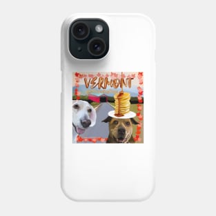 2 Traveling Dogs - Vermont Phone Case