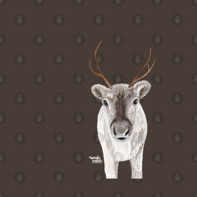 pendrawing Reindeer - Scandinavian design by Aurealis