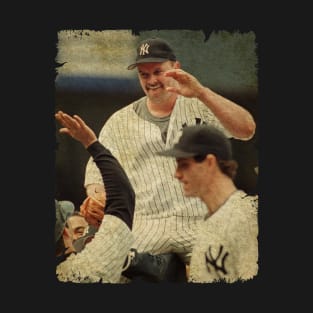 David Wells in New York Yankees T-Shirt