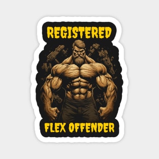 Registered flex offender Magnet